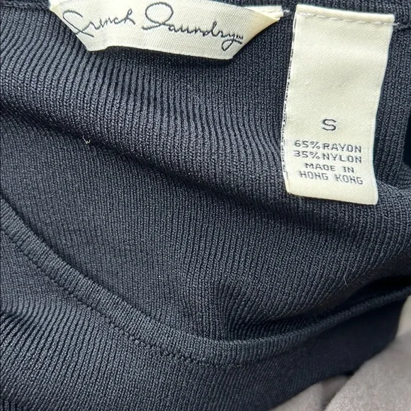 Vintage French Laundry Black Tank Top - Picture 4 of 7